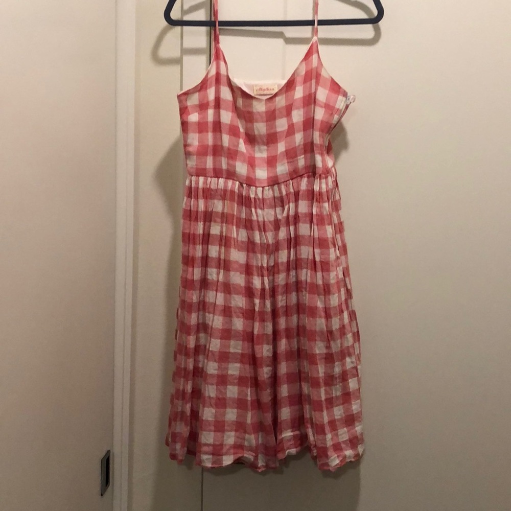Pink Gingham Dress